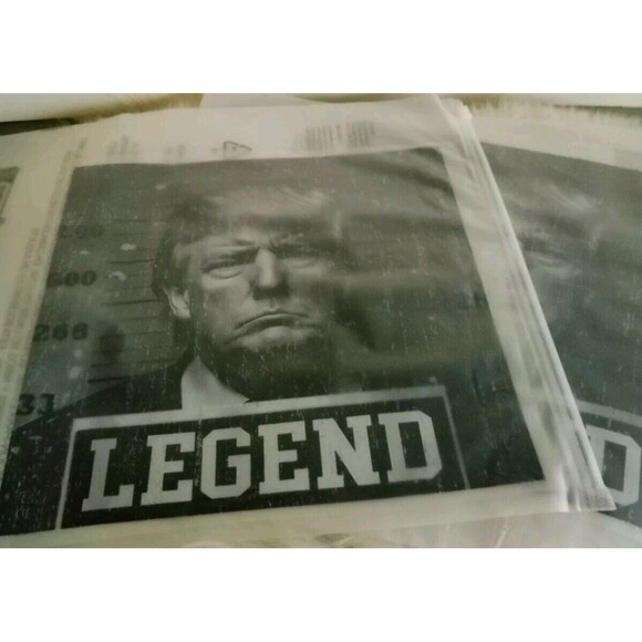 Lot Of 7 Trump Iron On Transfers For T-Shirts 2024 Crafts NIP - Picture 5 of 5